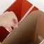Hộp lưu trữ sách để bàn DELMER, Hộp lưu trữ sách có thể gập lại A4 chống nước, Hộp lưu trữ hồ sơ tài liệu bằng nhựa dung tích lớn đa chức năng tại nhà