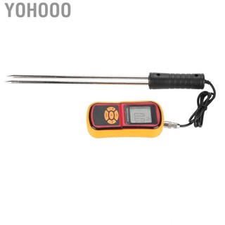 Yohooo Máy đo độ ẩm Máy đo nhiệt độ hạt LCD kỹ thuật số cầm tay GM640 dành cho