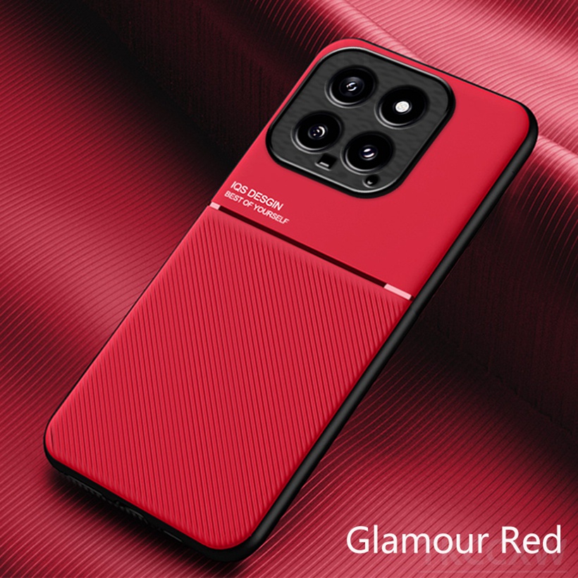 Đơn Giản Ốp Điện Thoại Silicon Từ Tính Siêu Mỏng Chống Rơi Cho xiaomi 14 13t 13 pro 13 lite poco c65 c55