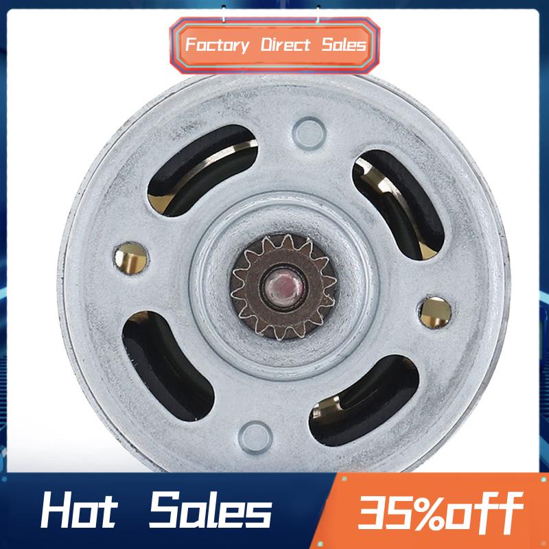 Động Cơ Chổi Than 14 Răng 21v rs550 Cho Máy Cưa Không Dây 4 / 6 inch