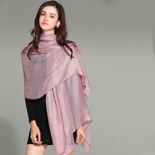 Khăn Choàng Chống Nắng Nữ Vải Lanh 180x85cm - NOOKSTORY, Phù Hợp Mọi Kích Cỡ