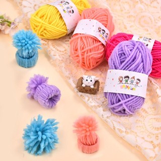MODOMINO 12 Chiếc Len Móc Sợi, Đan Nhiều Màu Acrylic Sợi, Handmade Mềm Mại Trẻ Em Thủ Công Dệt Sợi Người Mới Bắt Đầu