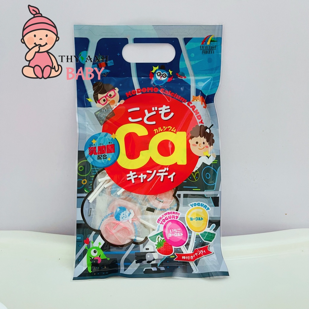 Kẹo Mút Kodomo - Kẹo Mút Cho Bé TiBong Store IQ/CA Ngọt Thanh Hương Trái Cây Bổ Sung Chất DHA Nhật Bản