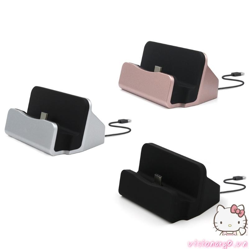 Vision Type-C Đế sạc nhanh USB C 3 1 Bộ sạc cho w Cáp cho Hua