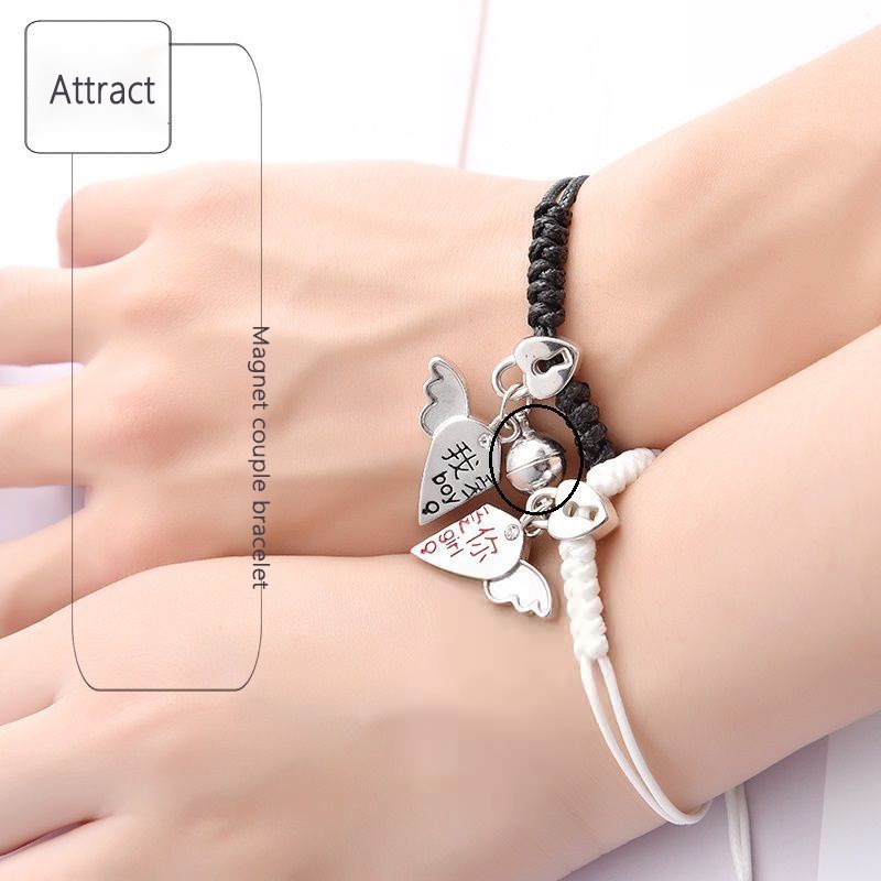 Set 2 Vòng Tay Dạ Quang Có Thể Điều Chỉnh Thời Trang Cho Cặp Đôi