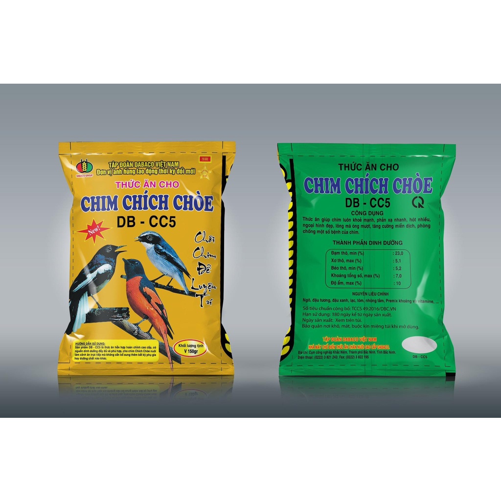 Cám chim Chích Chòe Dabaco cao cấp gói 150gr | Shopee Việt Nam