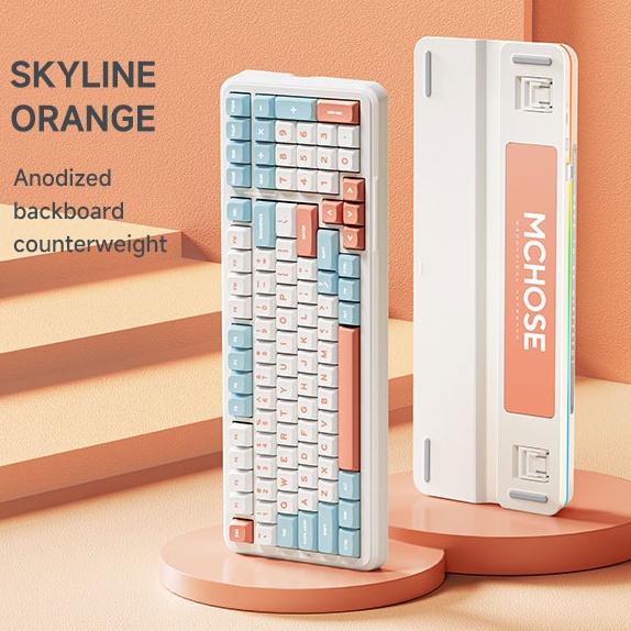 Hàng có sẵn!2026 MỚI! MKOSE K99 v3 K99 v2 bàn phím cơ tùy chỉnh bluetooth không dây bàn phím chơi game 3 chế độ type-c Đĩa PC âm thanh kem, đĩa FR4 | BigBuy360 - bigbuy360.vn