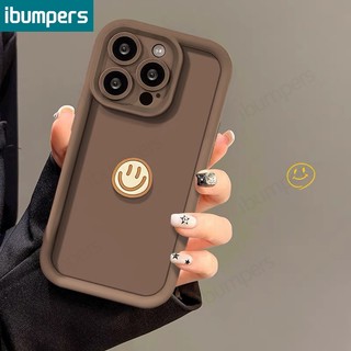 ibumpers Ốp lưng Iphone đẹp 3D Mặt cười Họa Tiết Ốp Điện Thoại silicone mềm dày dặn chống sốc cho Iphone 15 14 12 13 11 Pro Max IP 7 8 Plus Iphon X XS XR Xs Max