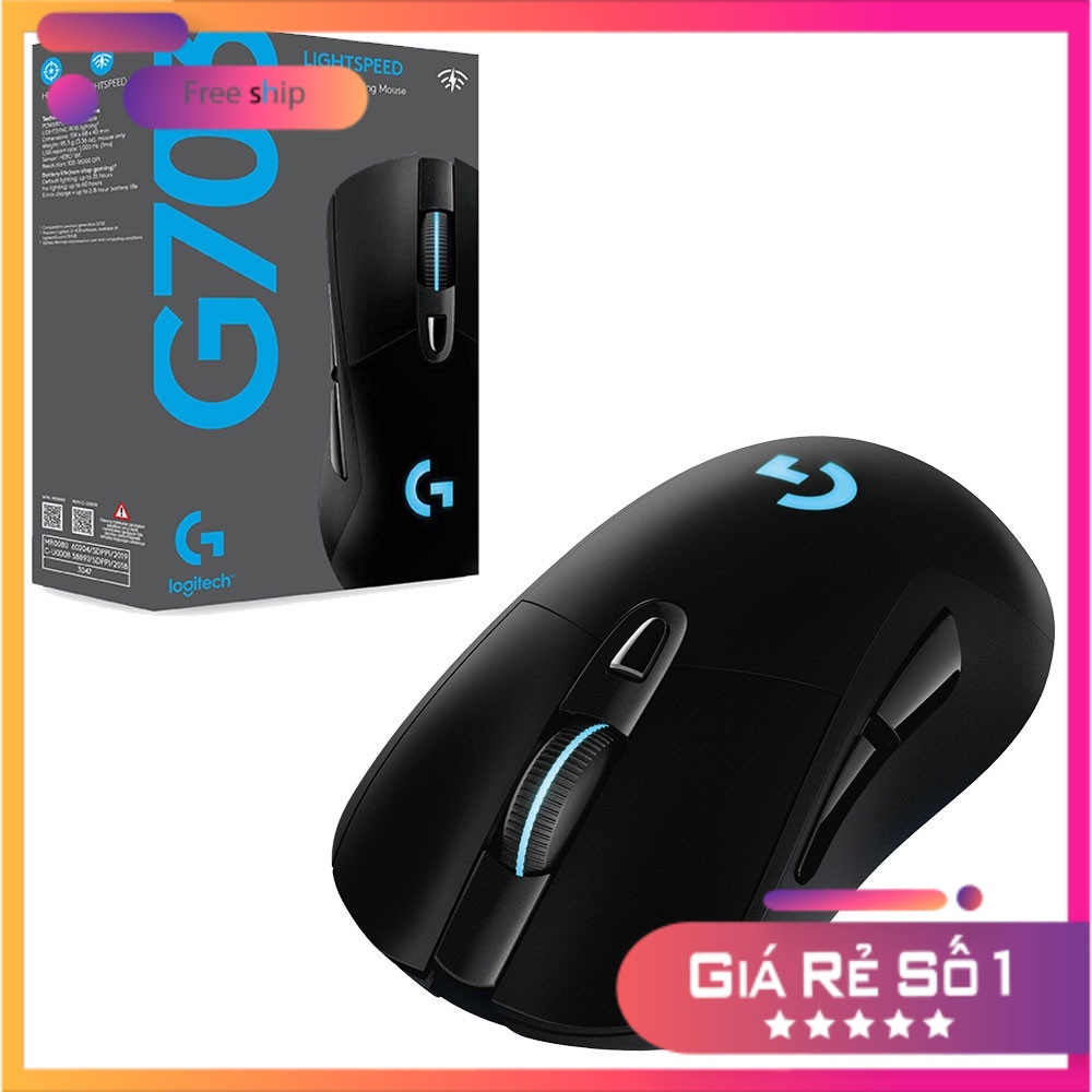 Chuột Không Dây Logitech G703 LED RGB 16000dpi, pin sạc, chắc chắn (Cty ...