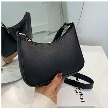 Women's Korean-Style Shoulder Bag – White