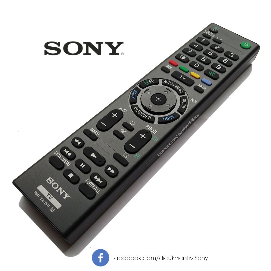 Điều khiển remote từ xa dùng cho tivi sony RMT - TX100P -  hàng chính hãng