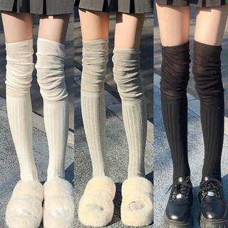Quần đùi NEATDWELL, vớ cotton cao quá đầu gối, quần legging giữ nhiệt thời trang mùa đông
