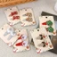 YT4 2 Cái / bộ Kẹp Tóc Giáng Sinh Trẻ Em Phụ Kiện Tóc Nai Sừng Tấm Cây Giáng Sinh Ông Già Noel BB Kẹp Bộ Hai Mảnh