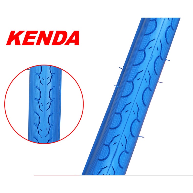 Kenda K193 màu lốp xe đạp 700c 700x28C bánh răng cố định lốp xe đạp đường trường 700C siêu nhẹ 550g lốp xe đạp chống trượt trắng đỏ cam xanh