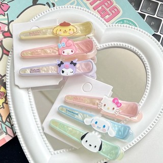 Kẹp Tóc Mái Hình Hello Kitty Ngọt ngào Dễ Thương Phụ Kiện Tóc