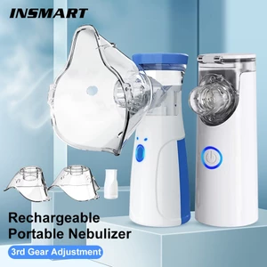 Có PIN sạc - INSMART Máy xông/máy thở khí dung cầm tay Nebulizer Cầm Tay Cho Bé Và Người Lớn