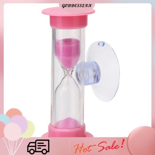 [Nữ Thần 2.vn] Đồng Hồ Cát 3 Phút Đồ Chơi Cốc Hút Hoàn Hảo Quà Tặng Cho Trẻ Em Và Người