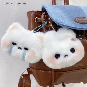 THI Hoạt Hình Sang Trọng Búp Bê Móc Khóa Ngọt Ngào Dễ Thương Túi Mặt Dây Chuyền Ch Xe Móc Khóa Phụ Kiện Dành Cho Nữ Cặp Đôi Quà Tặng VN