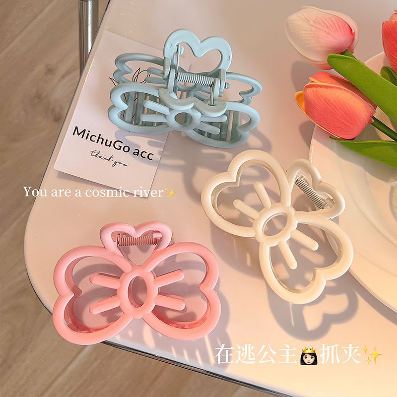 Kẹp Tóc Hình Bông Hoa Bằng acrylic Phong Cách Hàn Quốc Dành Cho Nữ