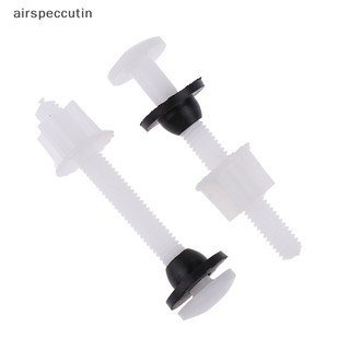 Airspeccutin Bộ 2 Món Dụng Cụ Vệ Sinh toilet Bằng Nhựa + Ốc Vít Vặn + Vòng Đệm Chuyên Dụng