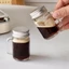 DAYBREAK 1 Chai Thủy Tinh Kín, Thanh Tiệc Tại Nhà Có Nắp Mini Mason Jar, Lưu Trữ Rượu Vodka Chống Rò Rỉ Bền 35ml Cà Phê Sữa Nước ép Cho Mứt Mật Ong
