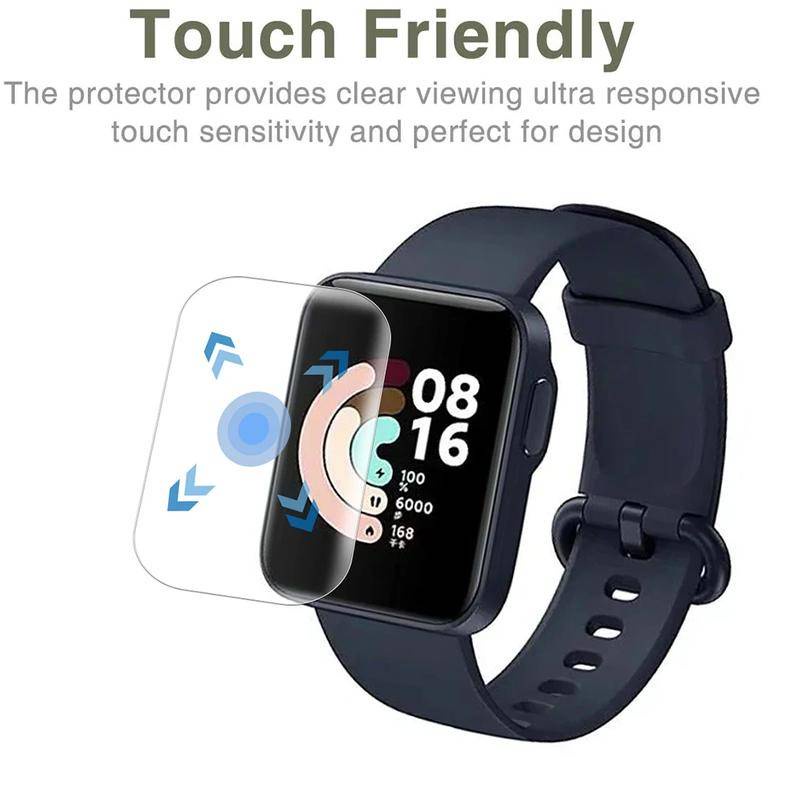 Kính Cường Lực Trong Suốt Viền Cong Bảo Vệ Màn Hình Chống Trầy Cho Garmin VenuSQ2 VenuSQ 999D HD Garmin Venu SQ2 SQ