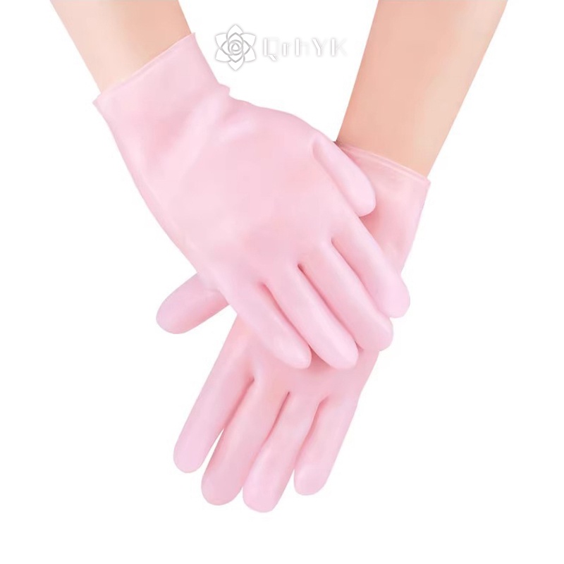 1 Cặp Găng Tay Silicon Dưỡng Ẩm Chống Nứt Nẻ Chăm Sóc Da Tay Mới