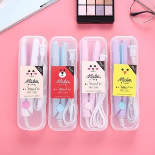 Máy Ép Tóc Mini Cute, Bản Kẹp Tạo Kiểu, Thiết Kế Nhỏ Gọn, Nhiều Màu Dễ Thương, Tiện Mang Đi Du Lịch
