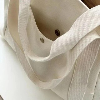 Túi Tote Đeo Vai Vải Canvas Sức Chứa Lớn Mẫu Mới 2023