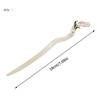Julyhot Mới Trung Quốc Phong Cách Cổ Đại Siêu Bất Tử Hoa Lan Kẹp Tóc Ánh Sáng Sang Trọng Mũ Đơn Giản Tóc Dính Phụ Kiện Nhẹ Nhàng Chất Lượng Cao Massivedeals