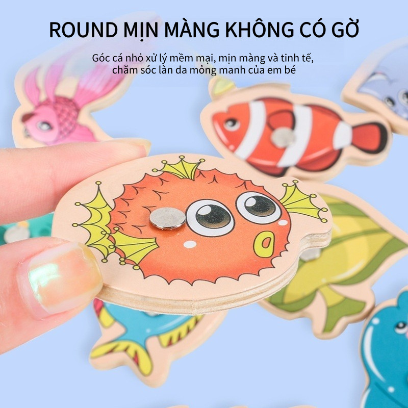 Đồ Chơi Câu Cá Biển - Trò Chơi Câu Cá Phiêu Lưu & Huấn Luyện Phản Xạ Nhanh Cho Trẻ 4-8 Tuổi