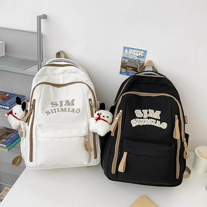 Balo đi học balo Nữ balo nhiều ngăn cho nam backpack balo nữ đi học túi du lịch, balo cặp dôi balo uzzang
