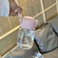 Bình Nước GAVESTO, Ống Hút Và Nắp 400ML Cốc Sippy Trẻ Em, Cốc Nước Giải Khát Hoạt Hình Trong Suốt Sáng Tạo Cho Bé Ăn