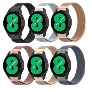 Dành Cho Samsung Galaxy Watch 6 40mm 44mm 43 47mm Dây Đeo Thép Không Gỉ Cho Galaxy Watch7 Watch5 Watch4 Cổ Điển FE Vòng Từ Tính Ban Nhạc