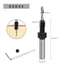 Yoo Countersink Khoan Chế Biến Gỗ Mũi Khoan Lỗ Khoan Cho Vít Counter Khoan Khoan Vít Countersunk 8 10MM Shank