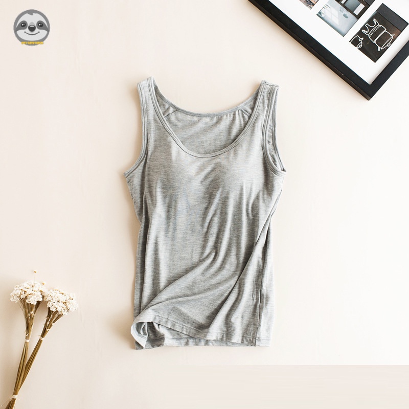 Áo Hai Dây Màu Trơn / Dây Bản Rộng Phong Cách muji Nhật Bản Cho Nữ