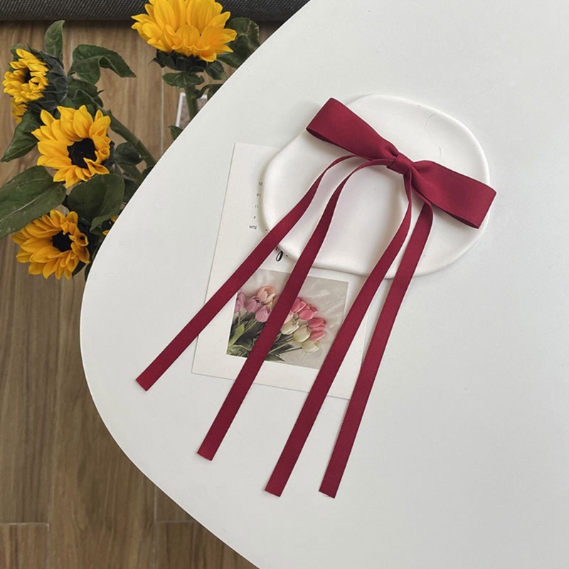 Ppy Ngọt Ruy Băng Nơ Kẹp Tóc Cho Nữ Bé Gái Handmade Nơ Kẹp Tóc Barrettes Mũ Lolitas Tiara Tóc Accessor