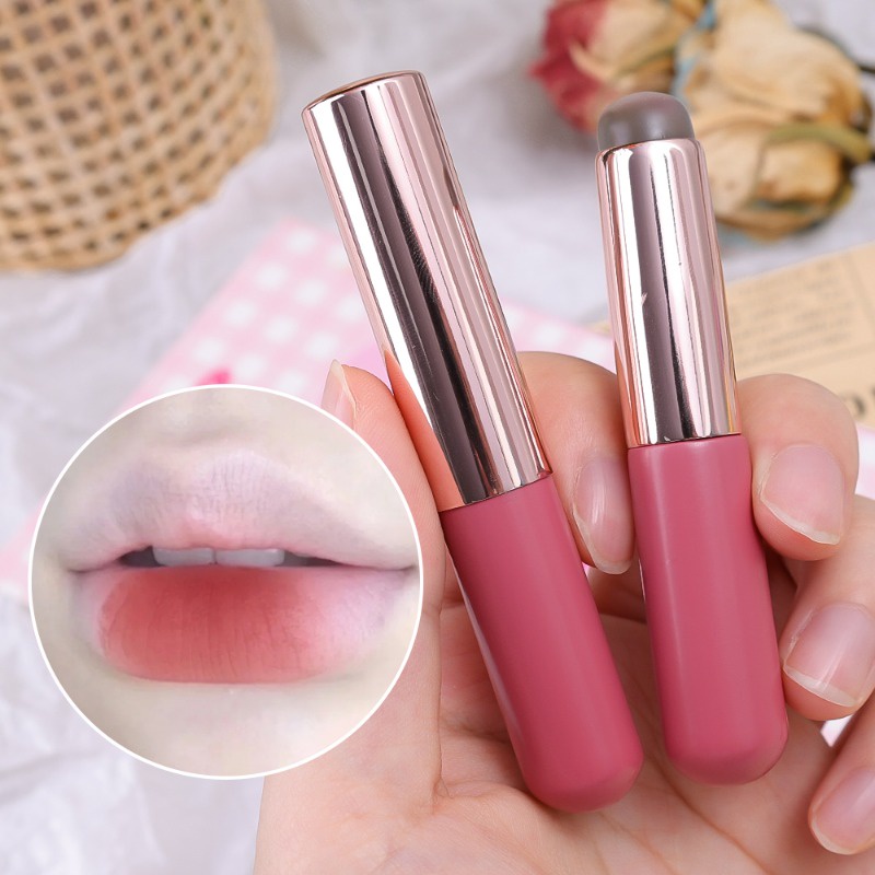 Cọ Trang Điểm mini Đầu Tròn Bằng Silicon Mềm Mại Tiện Dụng