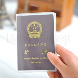 Túi Đựng Thẻ Tín Dụng / Hộ Chiếu Du Lịch / Thẻ id Bằng pvc Trong Suốt Chống Thấm Nước / Thẻ id