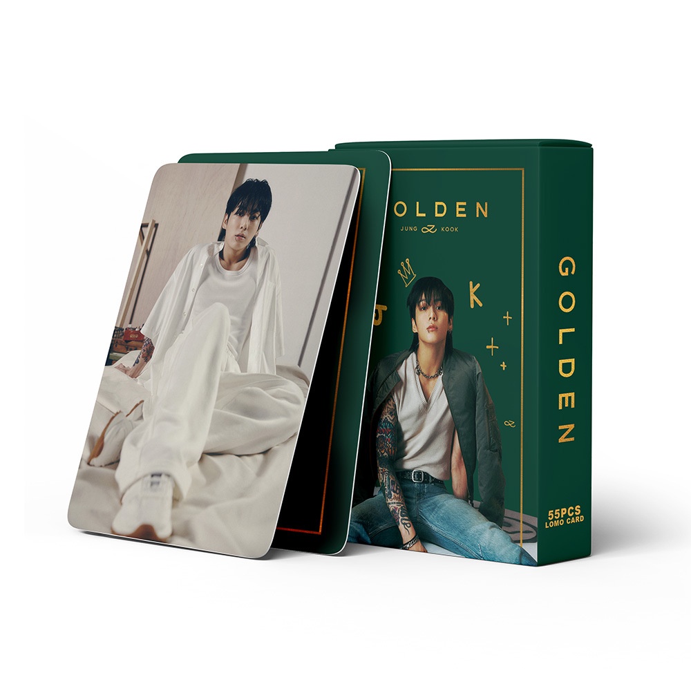 Hộp 55 Ảnh Thẻ lomo Nhóm Nhạc jungkook