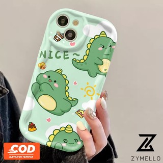 Oppo Reno 13F 5G Reno 13 Pro Reno12 F Reno 12 Reno11 F Reno 11 Reno 11 Pro Reno 10 Reno 8T Reno 8Z Reno 7Z Reno8 Reno5 Reno 7 Reno 6 Khủng long dễ thương và sáng tạo chống rơi s