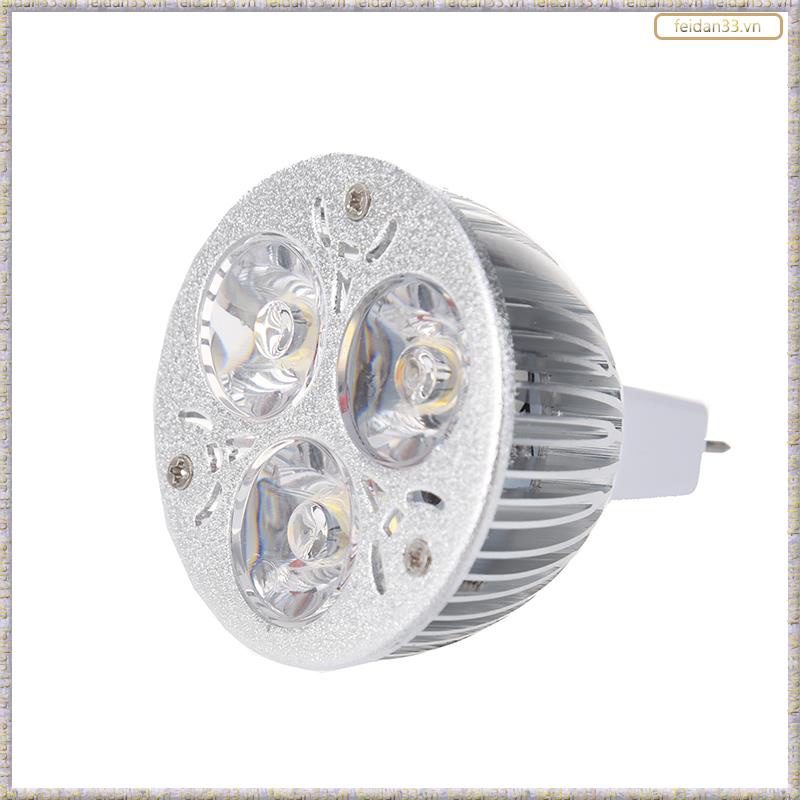 [n C s z] Đèn led 3w 12-24v mr16 Ánh Sáng Trắng Ấm
