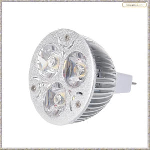 Đèn led 3w 12-24v mr16 Ánh Sáng Trắng Ấm