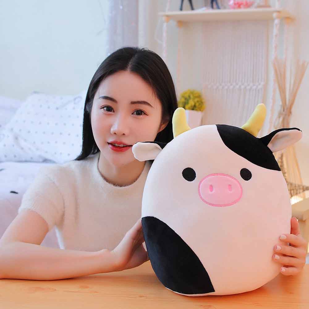 Newest Squishmallows 35CM Cow Plush Toy Cute Stuffed Animals Ultrasoft ...