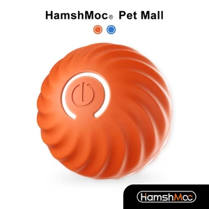 HamshMoc Bóng Chó Điện Đồ Chơi Cán Đồ Chơi Thú Cưng Tương Tác Bóng Sạc USB Chế Độ Có Thể Điều Chỉnh Cho Mèo Chó Chơi Phụ Kiện Trầy Xước
