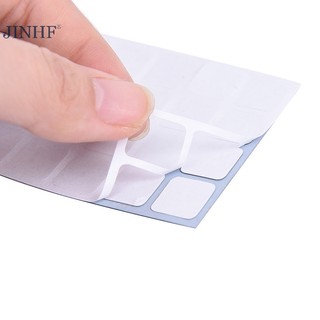 Nhãn dán thay thế bàn phím JINHF màu trắng trên màu đen Bất kỳ máy tính PC Laptop HOT