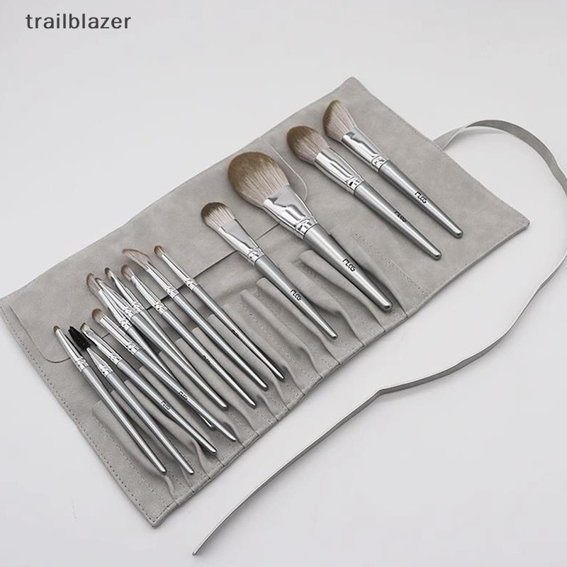 Túi Cuộn Đựng Cọ Trang Điểm 12 / 14 / 18 Lỗ Tiện Dụng Khi Đi Du Lịch Mới