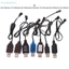 Dây Cáp Sạc usb 3.6-9.6v 250ma nimh / nicd sm 2p Tiện Dụng