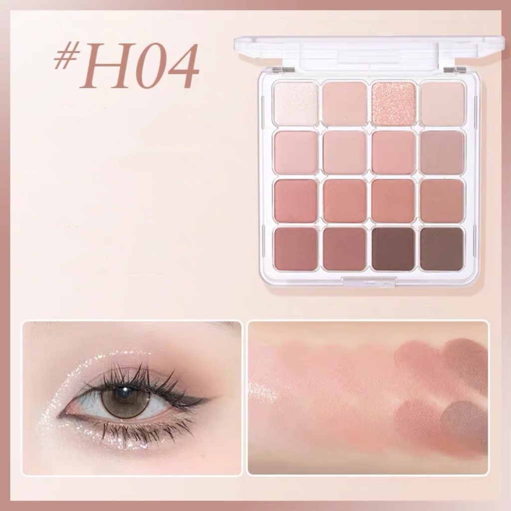 Product image Bảng Phấn Mắt Hold Live 16 ô màu HOLD LIVE Sunset Magic Eyeshadow Tray H04