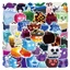 HK1 50 Cái / bộ BLOX FRUITS Graffiti Miếng Dán Trang Trí Sổ Tay Hành Lý Với Miếng Dán Chống Thấm Nước Cá Tính KH1